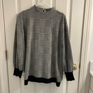 Lauren Ralph Lauren houndstooth pattern sweater